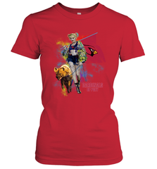 Harley Quinn Arizona Cardinals Of Prey Women's T-Shirt - kambletee