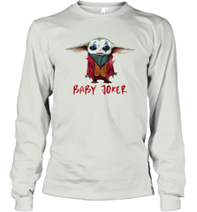 Baby Yoda Baby Joker Long Sleeve T-Shirt - kambletee