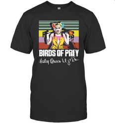 Birds of Prey Harley Quinn signature vintage Men's T-Shirt - kambletee