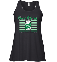 ONE CHUG ST PADDY'S DAY POCKET Racerback Tank - kambletee