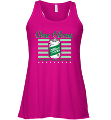 ONE CHUG ST PADDY'S DAY POCKET Racerback Tank - kambletee