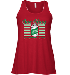 ONE CHUG ST PADDY'S DAY POCKET Racerback Tank - kambletee
