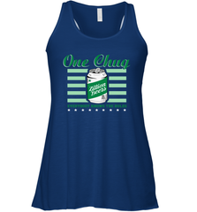 ONE CHUG ST PADDY'S DAY POCKET Racerback Tank - kambletee