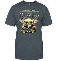 Baby Yoda I Need To Be Alone And Listen To The Beatles Men's T-Shirt - kambletee