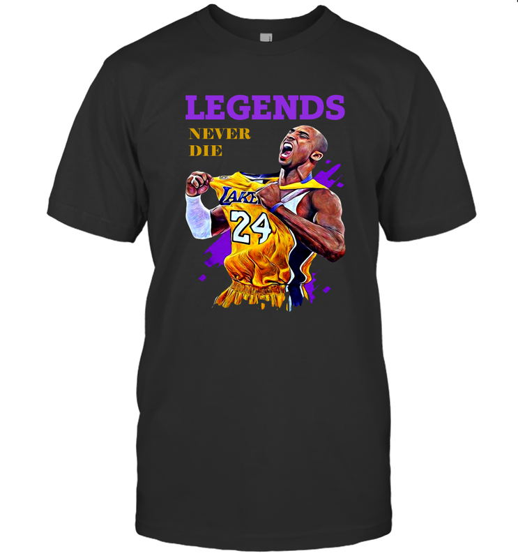 Kobe Bryant Basketball Legends Never Die Men's T-Shirt - kambletee