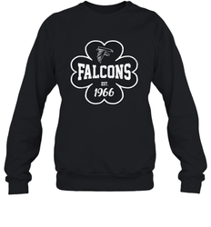 Patrick's Day Shamrock For Atlanta Falcons Fans Sweatshirt - kambletee