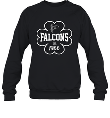 Patrick's Day Shamrock For Atlanta Falcons Fans Sweatshirt - kambletee