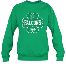Patrick's Day Shamrock For Atlanta Falcons Fans Sweatshirt - kambletee
