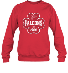 Patrick's Day Shamrock For Atlanta Falcons Fans Sweatshirt - kambletee