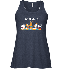 Snoopy and Dogs Friends TV show Racerback Tank - kambletee