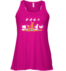 Snoopy and Dogs Friends TV show Racerback Tank - kambletee