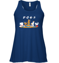 Snoopy and Dogs Friends TV show Racerback Tank - kambletee