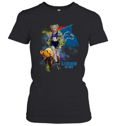 Harley Quinn Detroit Lions Of Prey Women's T-Shirt - kambletee