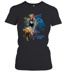 Harley Quinn Detroit Lions Of Prey Women's T-Shirt - kambletee