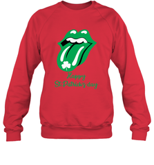 Happy St. Patrick's day Rolling Stones Sweatshirt - kambletee