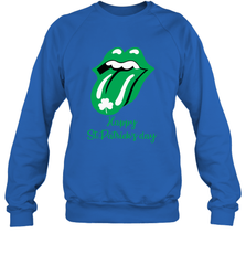 Happy St. Patrick's day Rolling Stones Sweatshirt - kambletee