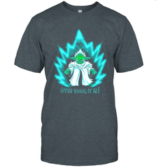 Star Wars Dragon Ball Z Yoda over 9000 It is Men's T-Shirt - kambletee