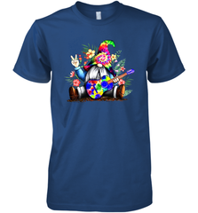 Gnome playing guitar St Patrick's Day Premium Men's T-Shirt - kambletee
