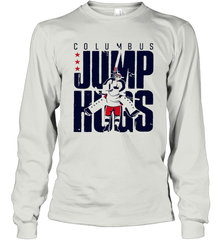 Columbus Jump Hugs Long Sleeve T-Shirt - kambletee