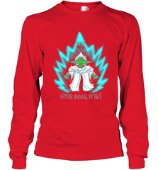 Star Wars Dragon Ball Z Yoda over 9000 It is Long Sleeve T-Shirt - kambletee