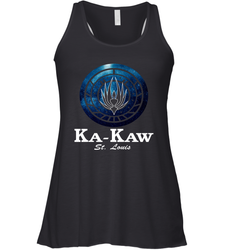 Vinatge Logo BattleHawks Football St Louis XFL Ka Kaw Racerback Tank - kambletee