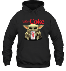 Yoda hug Diet Coke Hoodie - kambletee