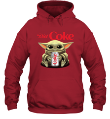 Yoda hug Diet Coke Hoodie - kambletee