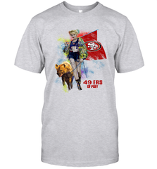 Harley Quinn San Francisco 49ers Of Prey Men's T-Shirt - kambletee