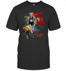 Harley Quinn San Francisco 49ers Of Prey Men's T-Shirt - kambletee