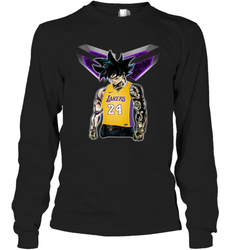 Songoku Ultra Instinct Kobe Bryant Lakers 24 Long Sleeve T-Shirt - kambletee