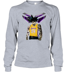 Songoku Ultra Instinct Kobe Bryant Lakers 24 Long Sleeve T-Shirt - kambletee