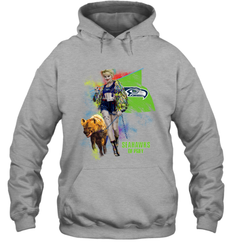Harley Quinn Seattle Seahawks Of Prey Hoodie - kambletee