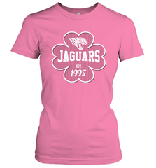 Patrick's Day Shamrock For Jacksonville Jaguars Fans Women's T-Shirt - kambletee