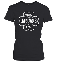 Patrick's Day Shamrock For Jacksonville Jaguars Fans Women's T-Shirt - kambletee