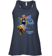 Harley Quinn Tennessee Titans Of Prey Racerback Tank - kambletee