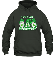 Gnomes let's get shamrocked St. Patrick's day Hoodie - kambletee