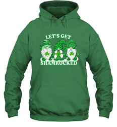 Gnomes let's get shamrocked St. Patrick's day Hoodie - kambletee