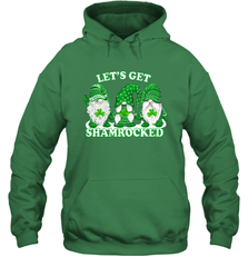 Gnomes let's get shamrocked St. Patrick's day Hoodie - kambletee