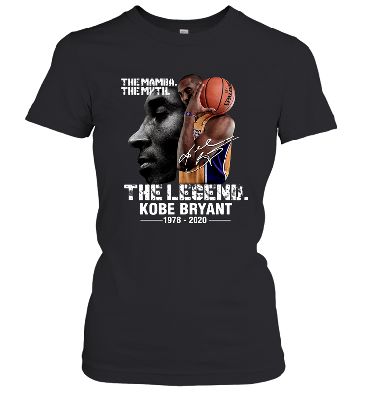 The Mamba The Myth The Legend Kobe Bryant 1987 2020 Women's T-Shirt - kambletee