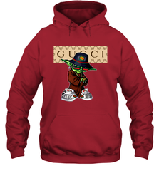 Star Wars Yoda wear a hat Gucci Hoodie - kambletee