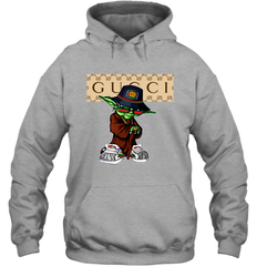 Star Wars Yoda wear a hat Gucci Hoodie - kambletee